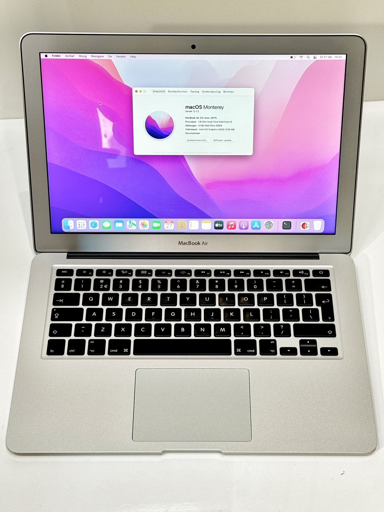 Apple MacBook Air 2017 | i5 | 8gb | 512gb SSD | 13 inch - Compudata.nl